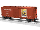 Lionel O 2426070 PS-1 Steel Boxcar with Rail Sounds and PatriotSounds, 3-Rail, Union Pacific