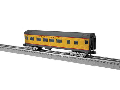 Lionel O 2427850 13" Streamlined Observation, 3-Rail, Union Pacific