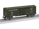 Lionel O 2428250 Steel Boxcar 3-Rail, U.S. Army