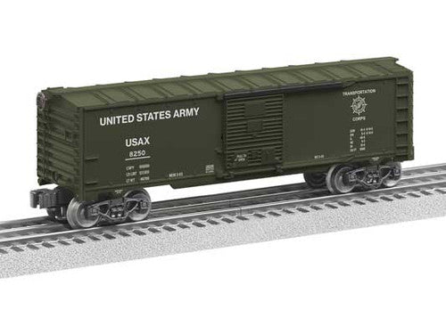 Lionel O 2428250 Steel Boxcar 3-Rail, U.S. Army