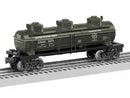 Lionel O 2428270 3-Dome Tank Car 3-Rail U.S. Army