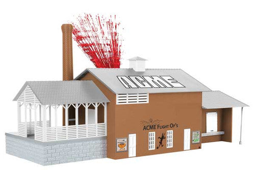 Lionel O 2429020 ACME Dynamite Factory with Simulated Fire & Smoke Assembled