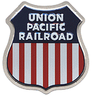 Microscale 10002 Embossed Die-Cut Metal Sign, Union Pacific