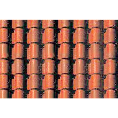 JTT Scenery Products O 97435 Pattern Sheets, Spanish Tile (2)