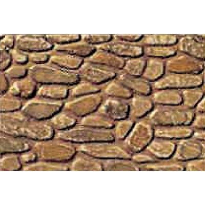 JTT Scenery Products HO 97442 Pattern Sheets, Field Stone (2) (1:100 Scale)