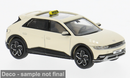 PREORDER Brekina HO PCX871460 2022 Hyundai Ioniq 5, Assembled, Taxi (ivory)