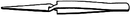 Zona Tools 37549 Tweezers Cross-Locking 4-3/4"