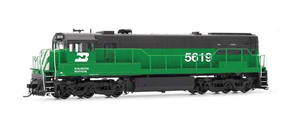 Rivarossi HR2888 GE U25C - Standard DC -- Burlington Northern