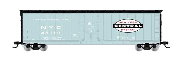 RIVAROSSI HR6635D 50' Plug-Door Boxcar w/Roofwalk - Ready to Run -- New York Central