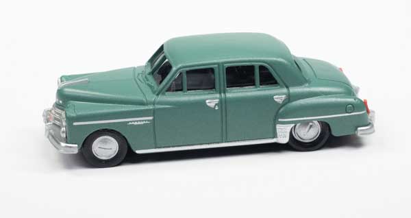 CLASSIC METAL WORKS 30666 1950 Dodge Coronet - Assembled -- Gypsy Green Metallic HO SCALE
