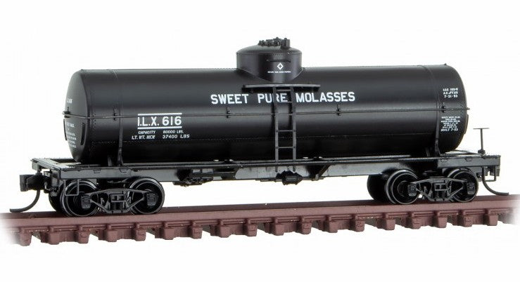 Micro-Trains Z 53000560 39' Single Dome Tank Car, Sweet Pure Molasses