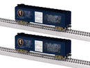 PREORDER Lionel HO 2-664140 40' Steel Flat-End Boxcar, James Madison (blue, white)