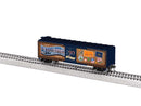 PREORDER Lionel HO 2-664170 40' Steel Flat-End Boxcar, Pennsylvania, 50 State Series (brown, blue, 250th America Celebration)