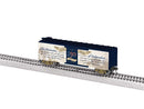 PREORDER Lionel HO 2-664120 40' Steel Flat-End Boxcar, Declaration of Independence (sepia, blue)