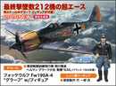 Hasegawa Models 7492 Focke-Wulf Fw190A-4 “Graf” w/figure 1:48 Scale Model Kit