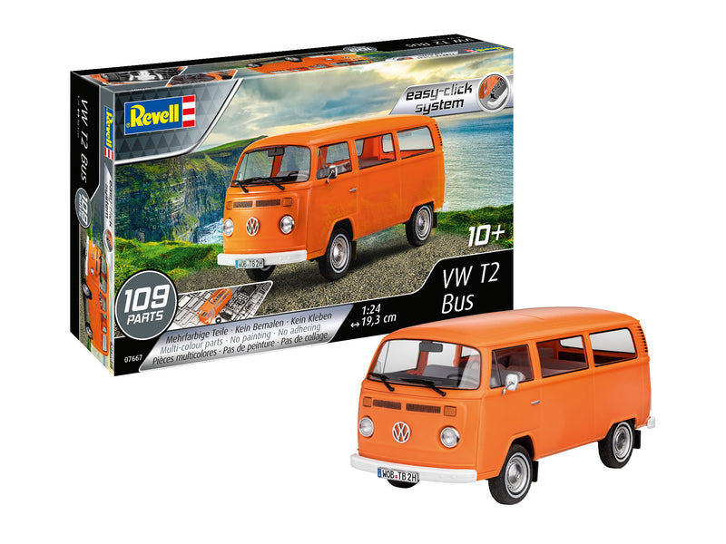 Revell Monogram Germany 07667 VW T2 Bus 1:24