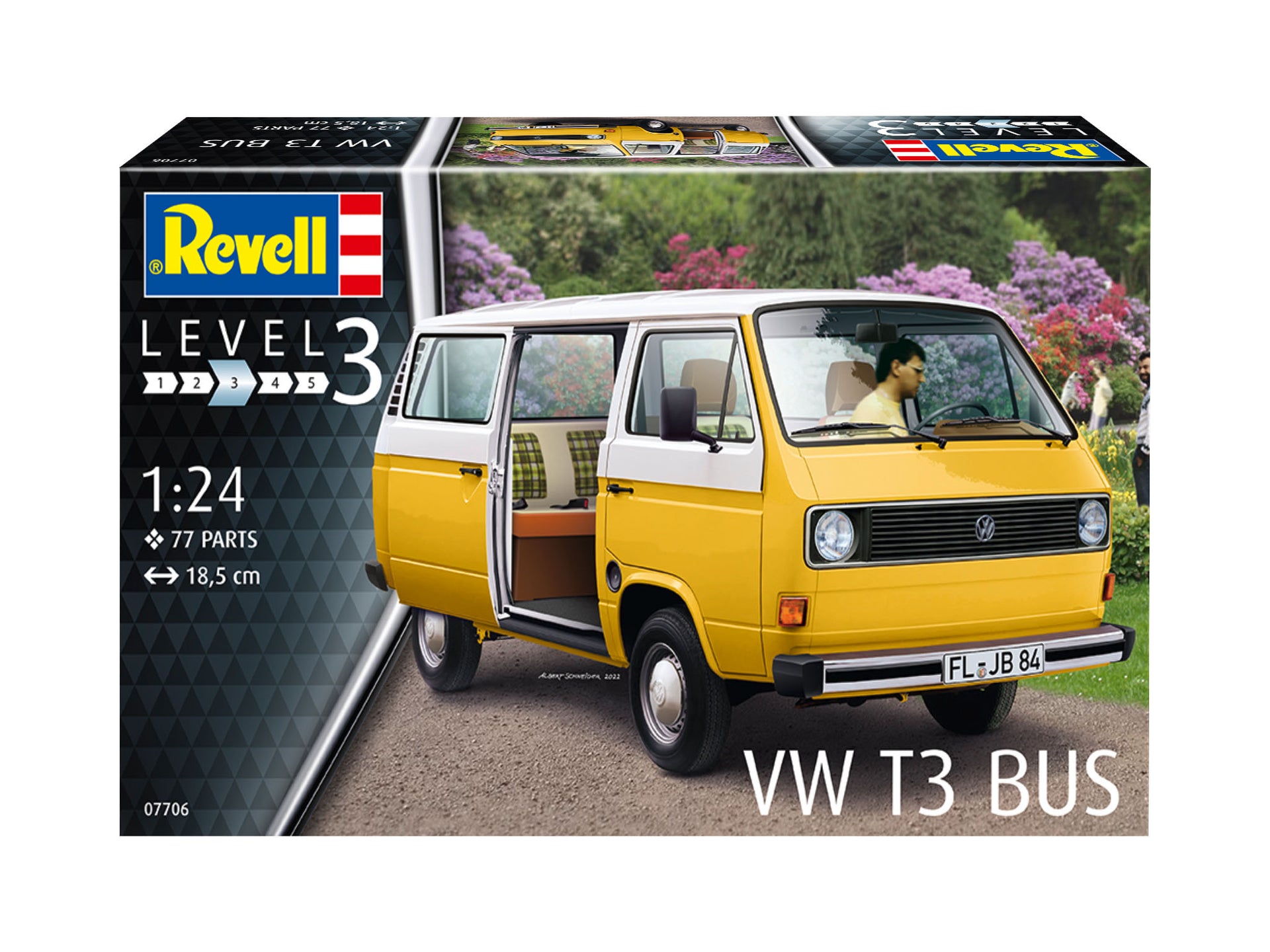Revell Monogram Germany 07706 VW T3 Bus 1:25