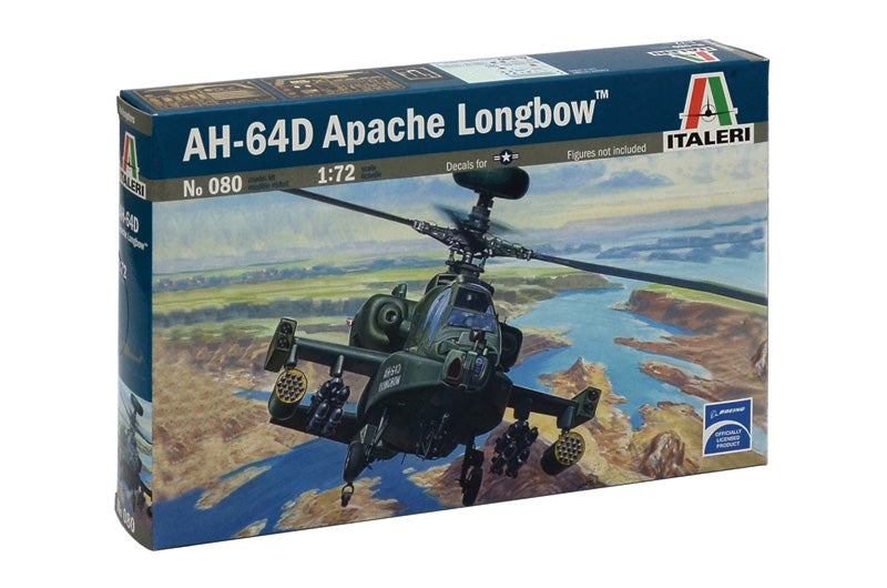 Italeri 0080 - SCALE 1 : 72 AH - 64 D APACHE LONGBOW