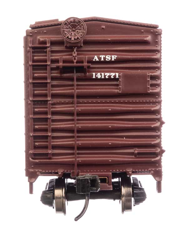 WalthersMainline 910-1202 40' Association of American Railroads Modernized 1948 Boxcar - Ready to Run -- Santa Fe