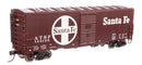 WalthersMainline 910-1204 40' Association of American Railroads Modernized 1948 Boxcar - Ready to Run -- Santa Fe