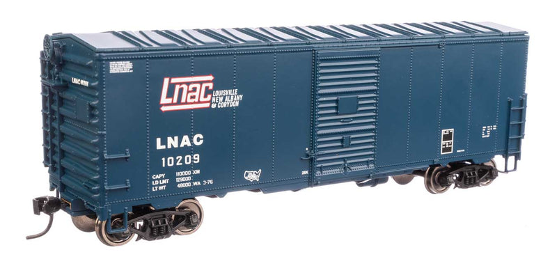 WalthersMainline 910-1212 40' Association of American Railroads Modernized 1948 Boxcar - Ready to Run -- Louisville, New Albany & Corydon LNAC