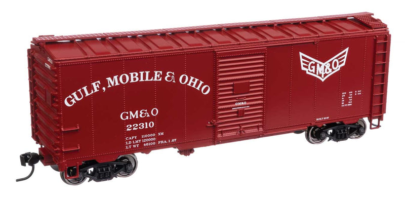 WalthersMainline 910-1358 40' Association of American Railroads 1944 Boxcar - Ready to Run -- Gulf, Mobile & Ohio