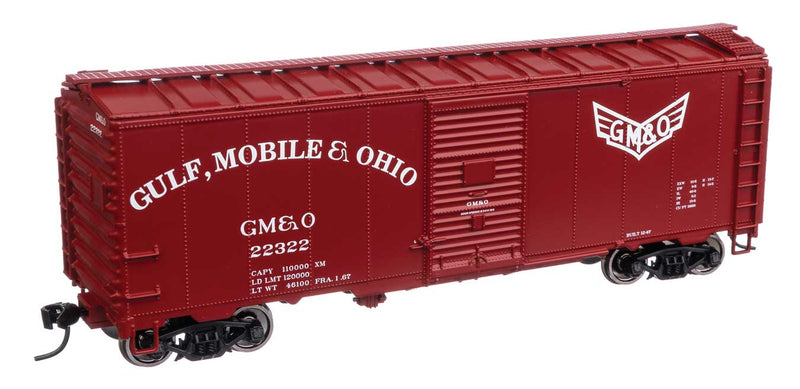 WalthersMainline 910-1359 40' Association of American Railroads 1944 Boxcar - Ready to Run -- Gulf, Mobile & Ohio