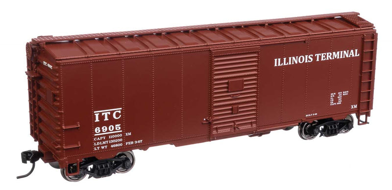 WalthersMainline 910-1362 40' Association of American Railroads 1944 Boxcar - Ready to Run -- Illinois Terminal