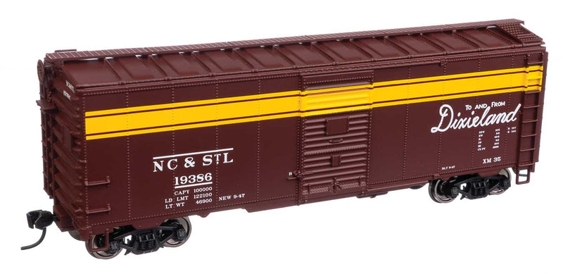 WalthersMainline 910-1364 40' Association of American Railroads 1944 Boxcar - Ready to Run -- Nashville Chattanooga & St. Louis