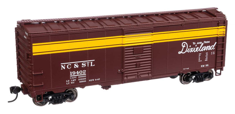 WalthersMainline 910-1366 40' Association of American Railroads 1944 Boxcar - Ready to Run -- Nashville Chattanooga & St. Louis