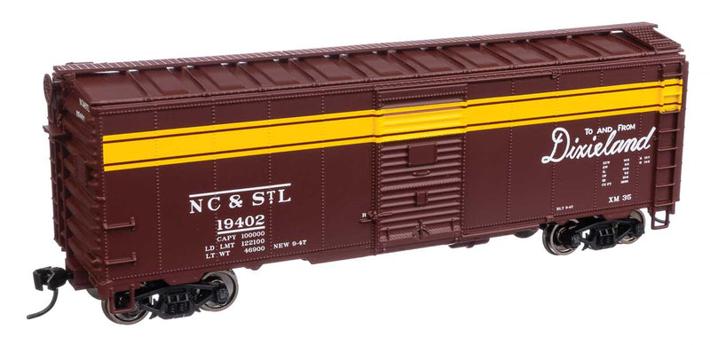 WalthersMainline 910-1366 40' Association of American Railroads 1944 Boxcar - Ready to Run -- Nashville Chattanooga & St. Louis