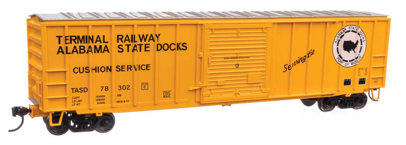 WalthersMainline 910-1872 50' ACF Exterior Post Boxcar - Ready to Run -- Terminal Railway Alabama State Docks TASD