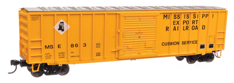 WalthersMainline 910-1886 50' ACF Exterior Post Boxcar - Ready to Run -- Mississippi Export Railroad MSE