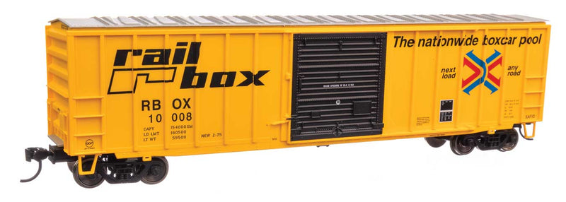 WalthersMainline 910-1892 50' ACF Exterior Post Boxcar - Ready to Run -- Railbox RBOX