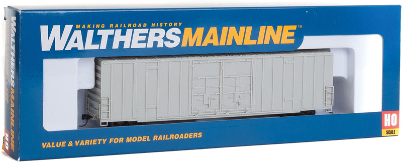 WalthersMainline 910-2900 60' High Cube Plate F Boxcar - Ready to Run -- Undecorated, HO