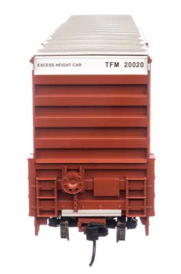 WalthersMainline 910-3034 HO 60' High Cube Plate F Boxcar - Ready to Run - Transportacion Ferroviaria Mexicana