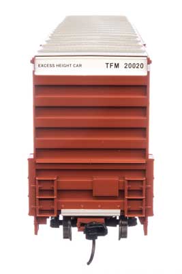 WalthersMainline 910-3034 HO 60' High Cube Plate F Boxcar - Ready to Run - Transportacion Ferroviaria Mexicana