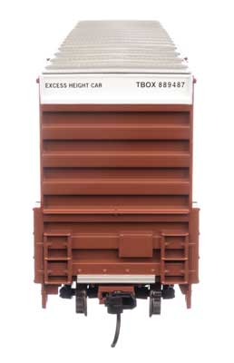 WalthersMainline 910-3039 HO 60' High Cube Plate F Boxcar - Ready to Run - TTX TBOX