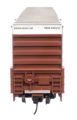 WalthersMainline 910-3040 HO 60' High Cube Plate F Boxcar - Ready to Run - TTX TBOX