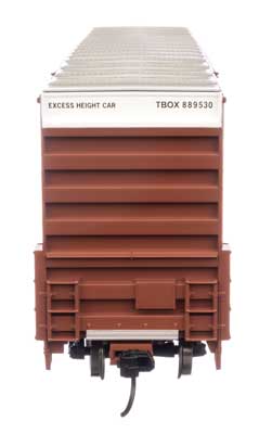 WalthersMainline 910-3041 HO 60' High Cube Plate F Boxcar - Ready to Run - TTX TBOX