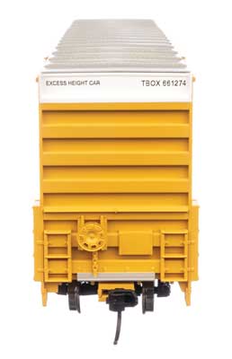 WalthersMainline 910-3044 HO 60' High Cube Plate F Boxcar - Ready to Run - TTX