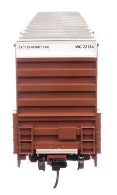 WalthersMainline 910-3052 HO 60' High Cube Plate F Boxcar - Ready to Run - Wisconsin Central