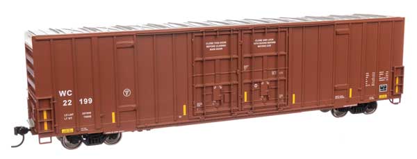 WalthersMainline 910-3053 HO 60' High Cube Plate F Boxcar - Ready to Run - Wisconsin Central