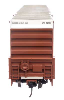 WalthersMainline 910-3053 HO 60' High Cube Plate F Boxcar - Ready to Run - Wisconsin Central