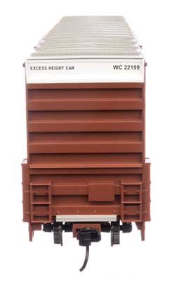 WalthersMainline 910-3053 HO 60' High Cube Plate F Boxcar - Ready to Run - Wisconsin Central