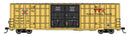 Walthers Mainline HO 910-3113 60' High Cube Plate F Horizontal Post Boxcar, TTX TBOX