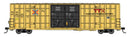 Walthers Mainline HO 910-3117 60' High Cube Plate F Horizontal Post Boxcar, TTX TBOX
