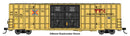 PREORDER Walthers Mainline HO 910-3140 60' High Cube Plate F Horizontal Post Boxcar, TTX TBOX