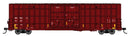 PREORDER Walthers Mainline HO 910-3143 60' High Cube Plate F Horizontal Post Boxcar, Riverside Rail RVRX