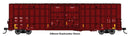 PREORDER Walthers Mainline HO 910-3145 60' High Cube Plate F Horizontal Post Boxcar, Riverside Rail RVRX
